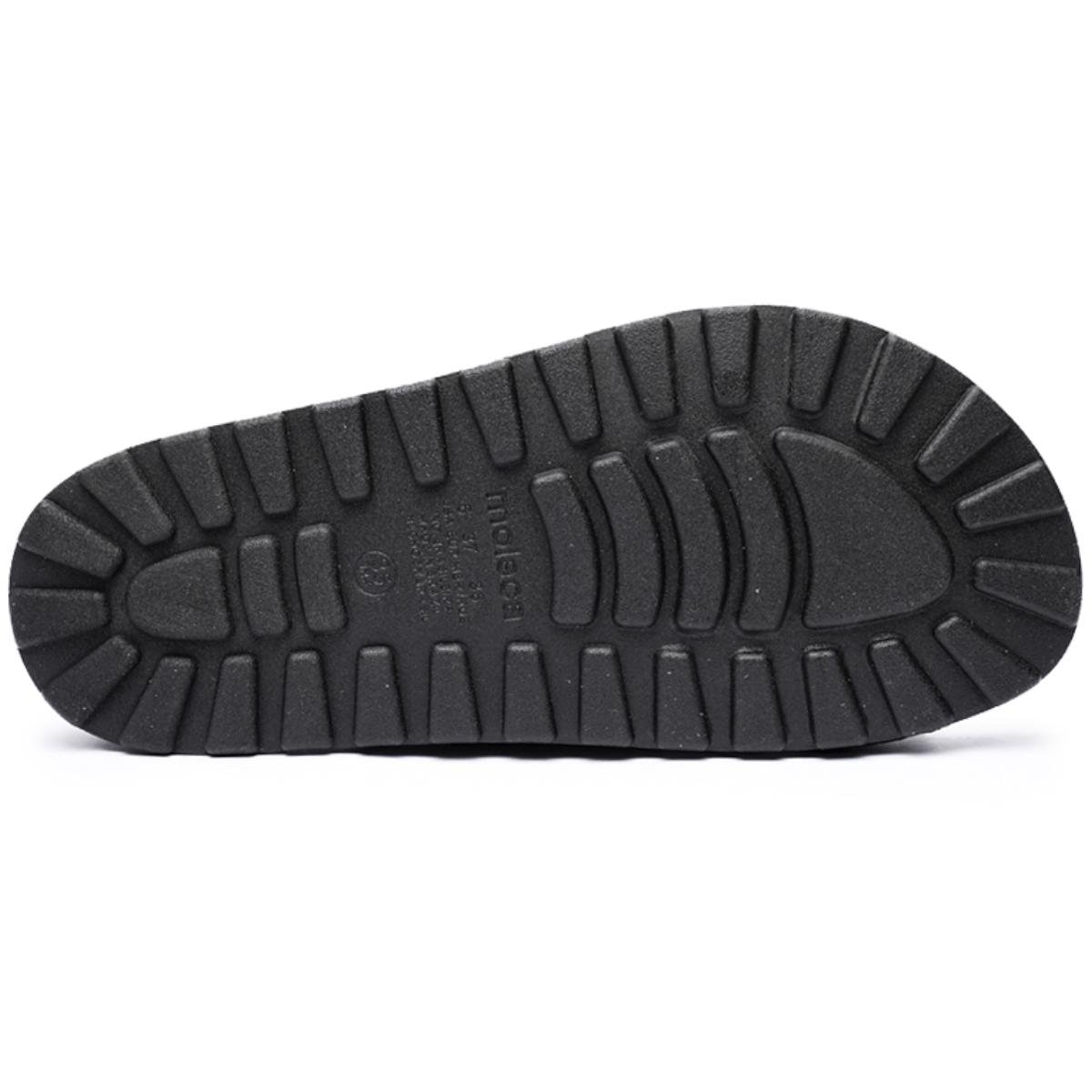 Rasteira Moleca Tratorada Strass Feminina - Preto Preto 5
