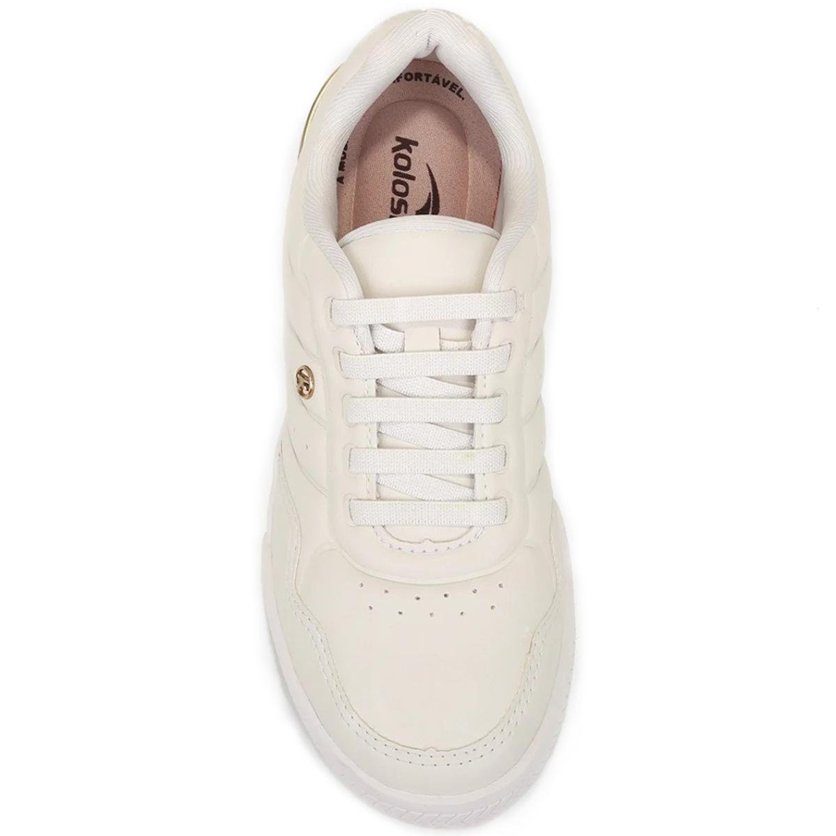 Tênis Kolosh I Feminino - Branco Branco 3