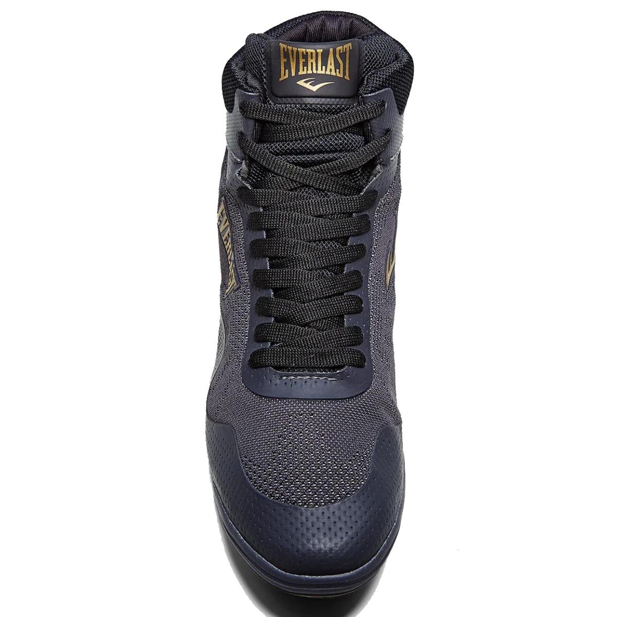 Tênis Everlast Cano Alto Forceknit 5 Masculino - Cinza e Dourado Cinza/Dourado 3