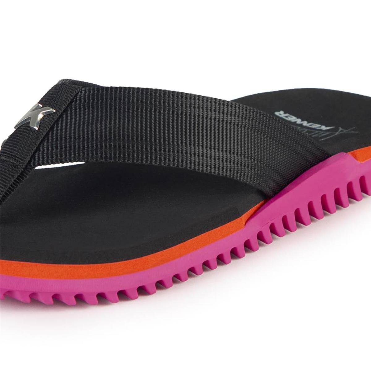 Chinelo Kenner Anitta Nk6 Pro Masculino - Preto e Rosa Preto/Rosa 4