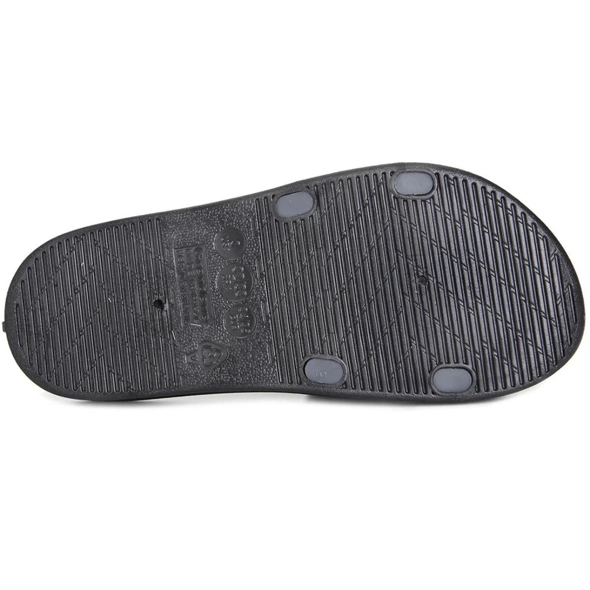 Chinelo Juvenil Rider Slide Street - Preto e Laranja Preto/Laranja 3