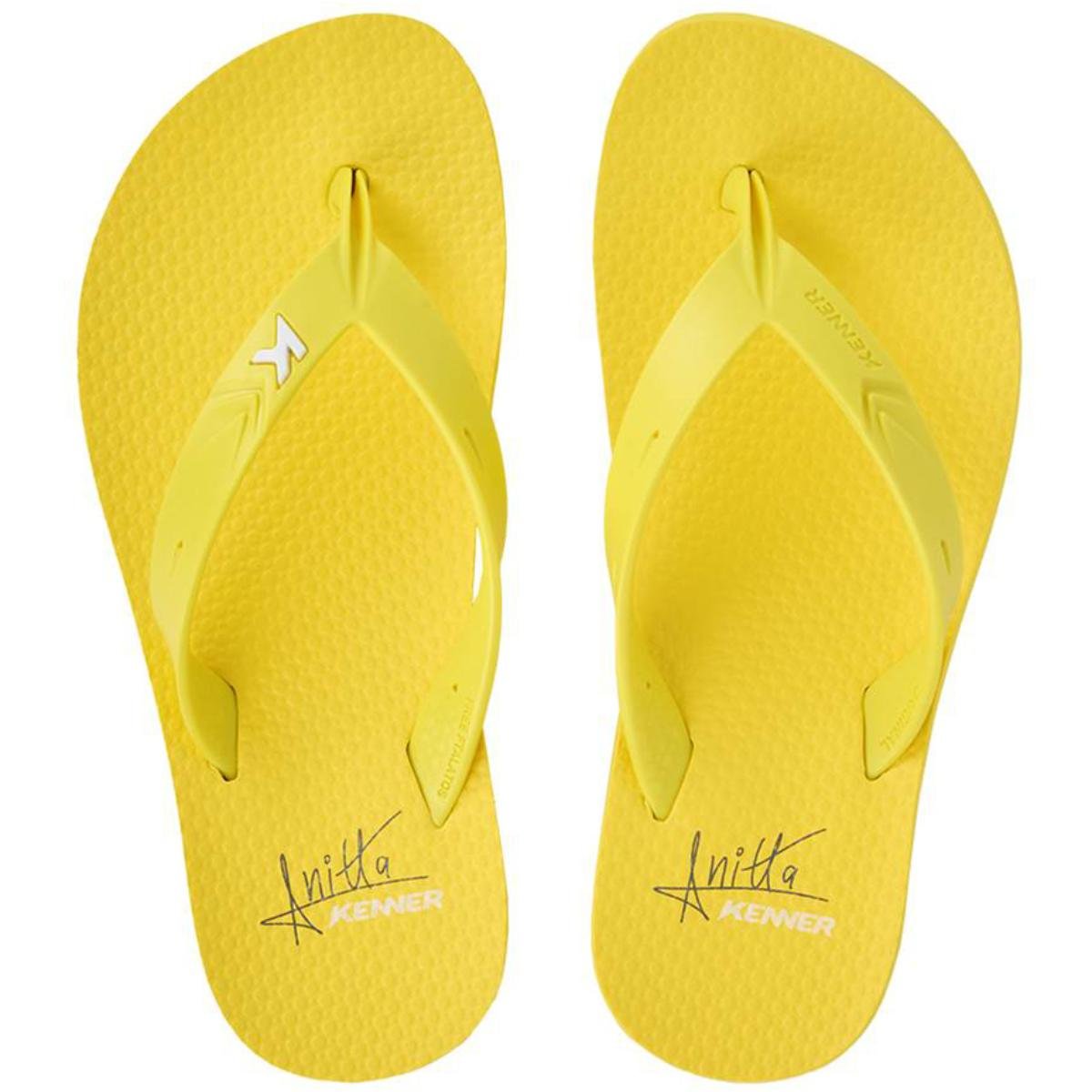 Chinelo Kenner Summer Anitta Masculino - Amarelo Amarelo 2