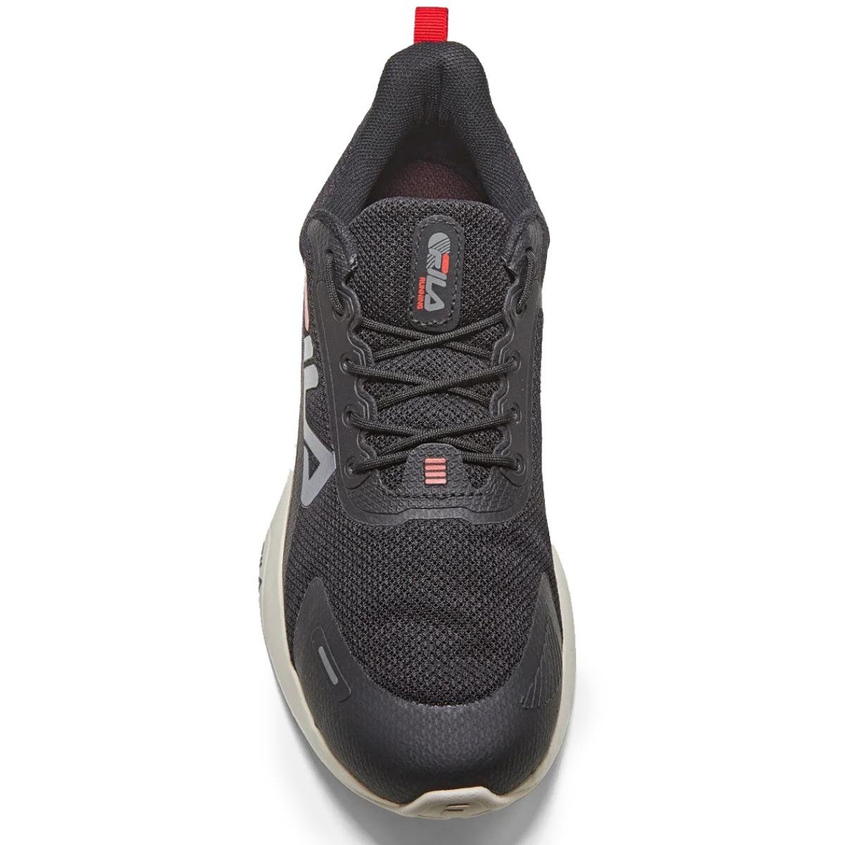 Tênis Fila Progress Lite Masculino - Preto e Vermelho Preto/Vermelho 3