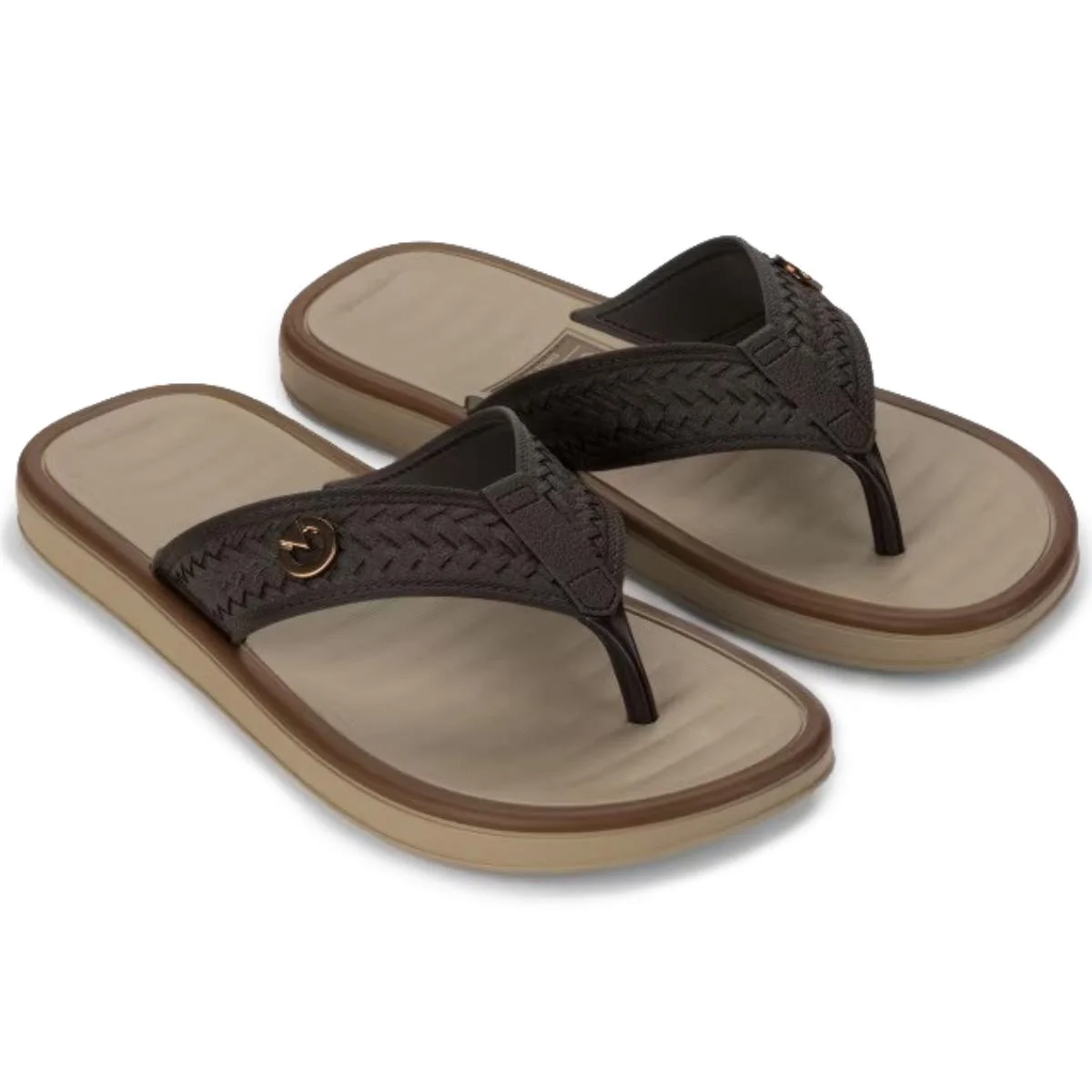 Chinelo Cartago Coimbra II Masculino - Marrom Marrom 2