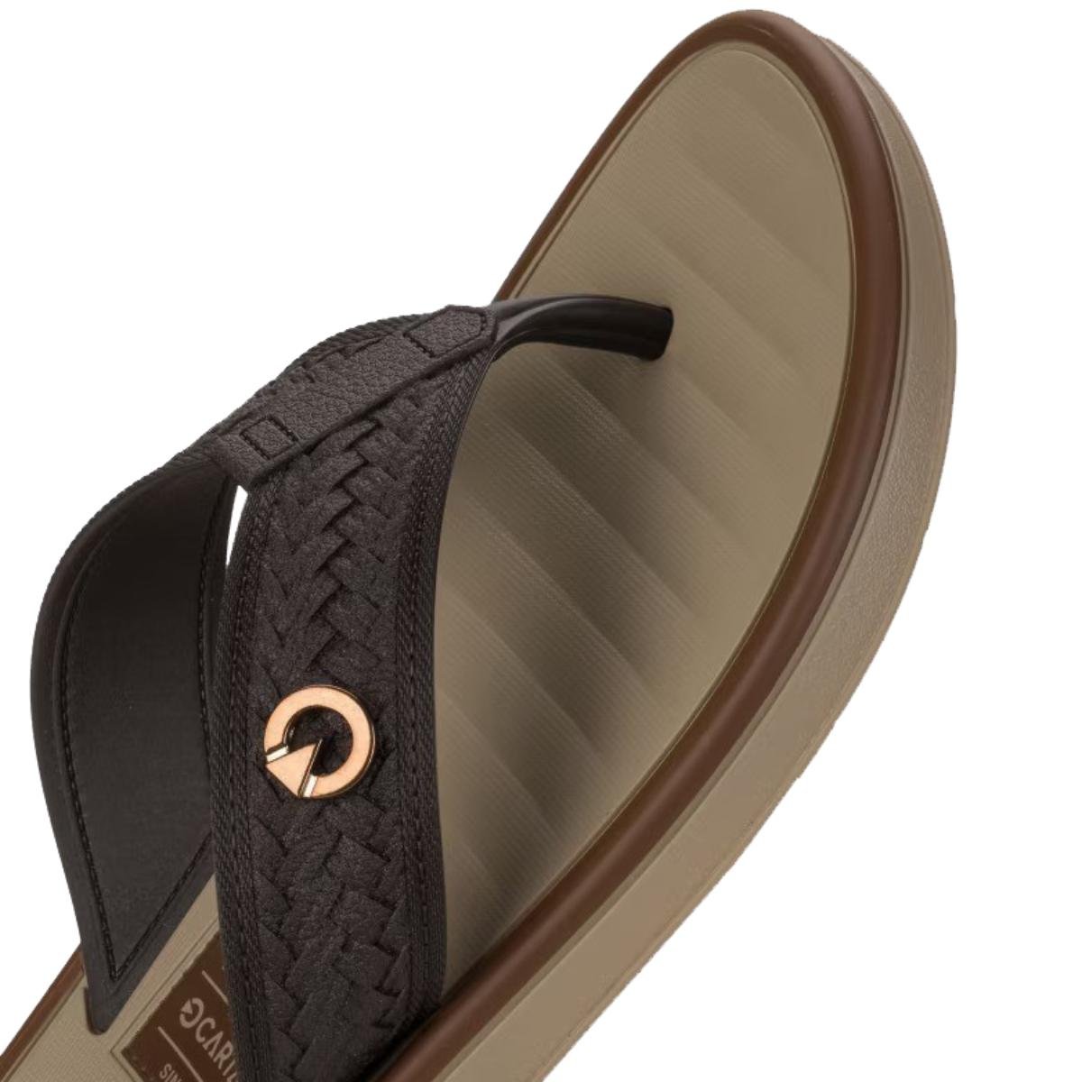 Chinelo Cartago Coimbra II Masculino - Marrom Marrom 4