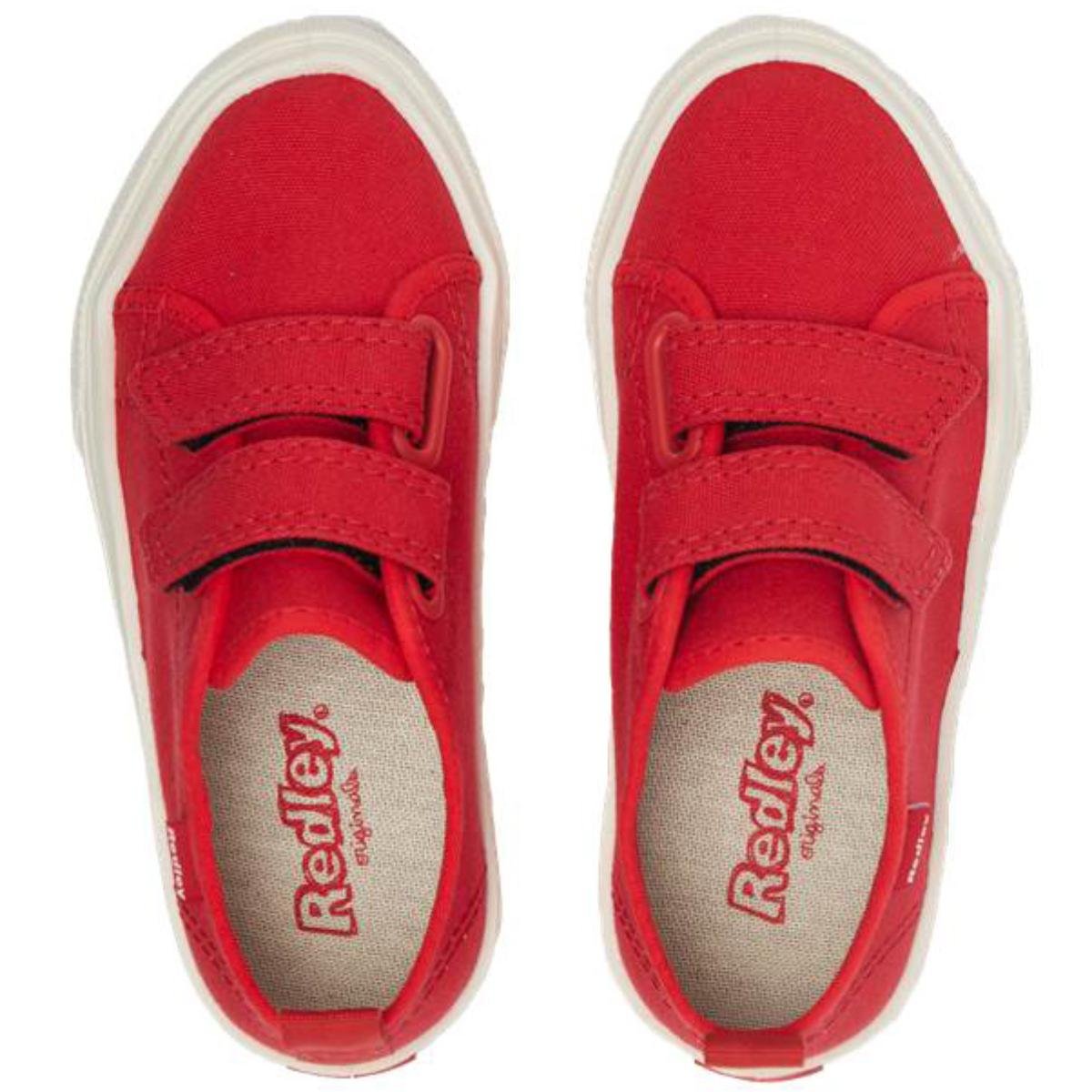 Tênis Infantil Redley Clip Menino - Vermelho Vermelho 2