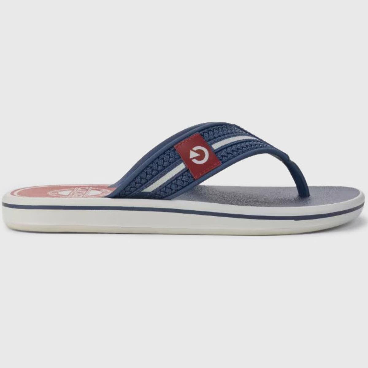 Chinelo Cartago Palermo Masculino - Cinza e Azul Azul 3