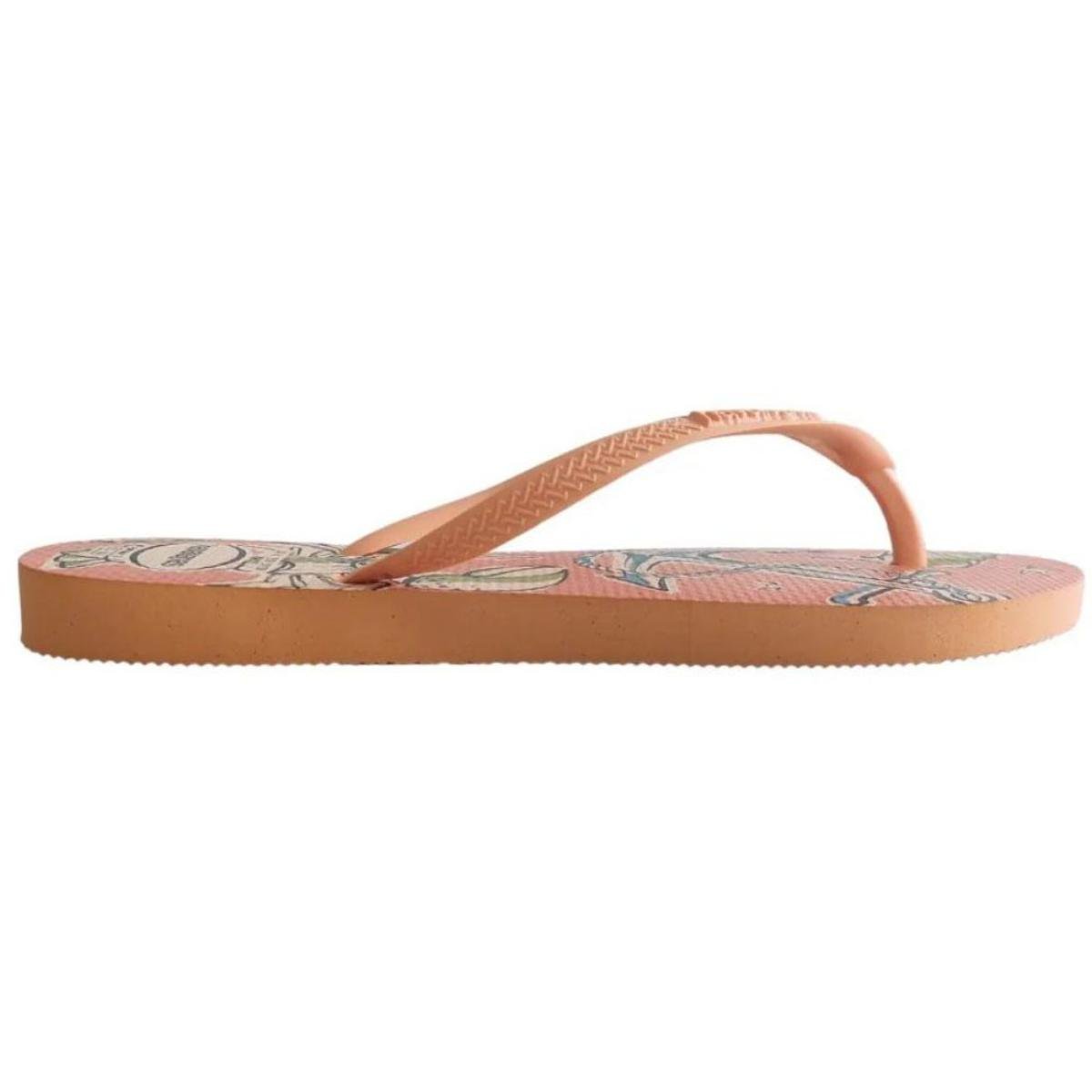 Chinelo Havaianas Slim Fresh Feminino - Laranja Laranja 3