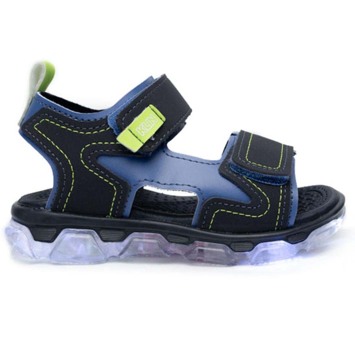 Papete Infantil Klin Light Menino - Preto e Azul Preto 2
