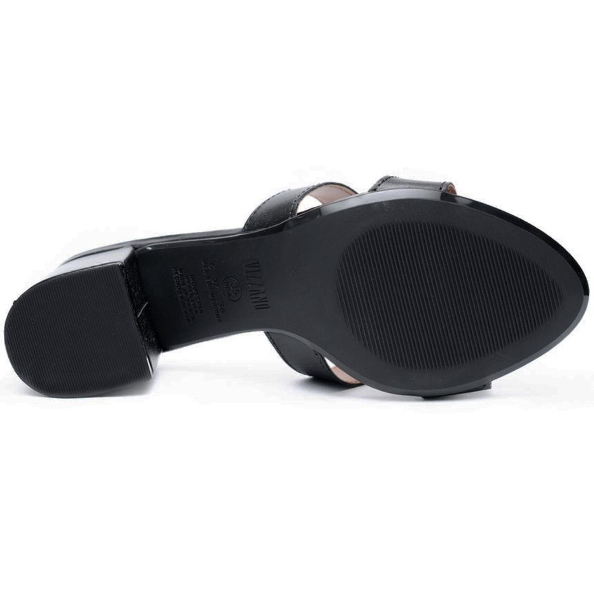 Tamanco Vizzano H Salto Bloco Feminino - Preto Preto 5