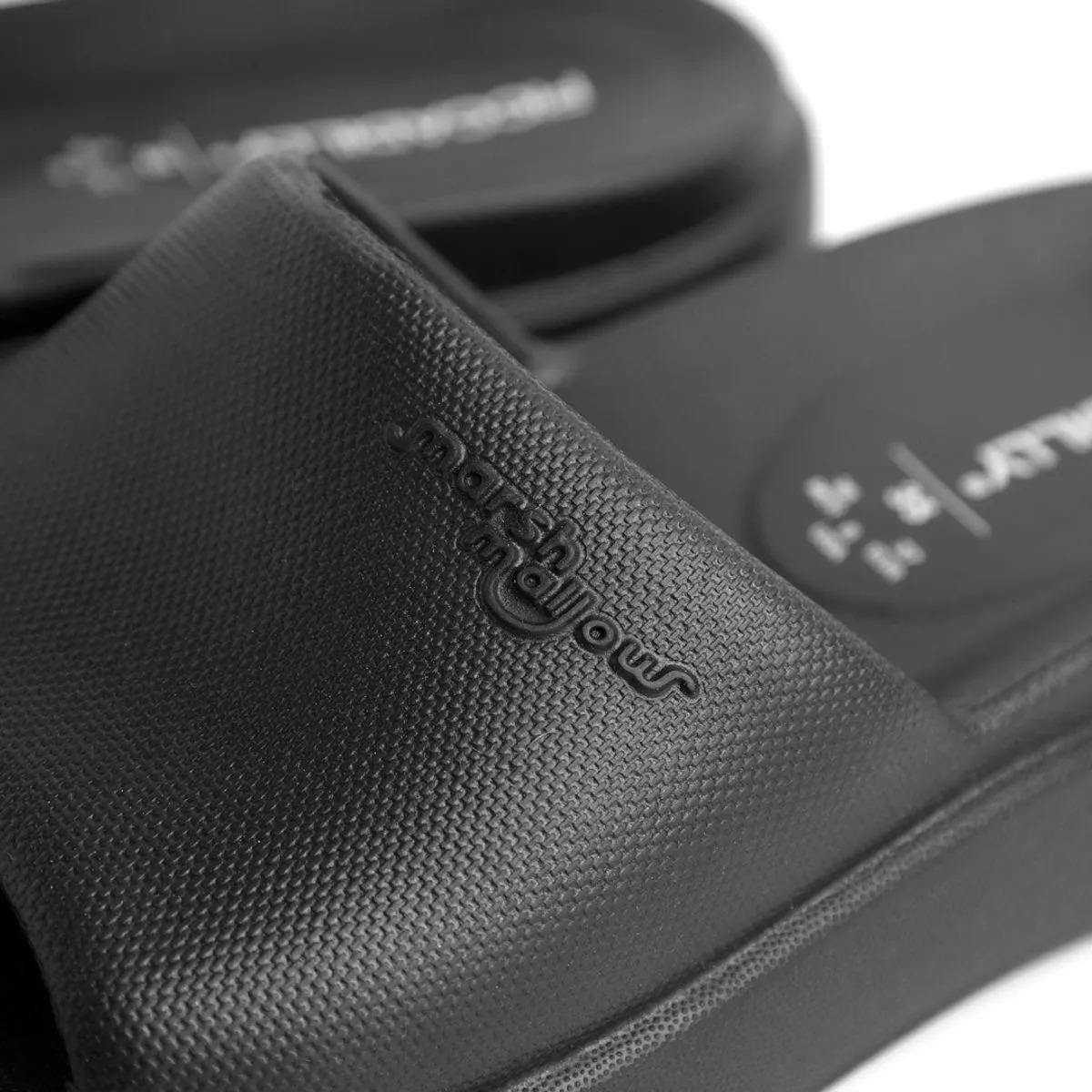 Tamanco Piccadilly Fun Marshmallow Feminino - Preto Preto 3