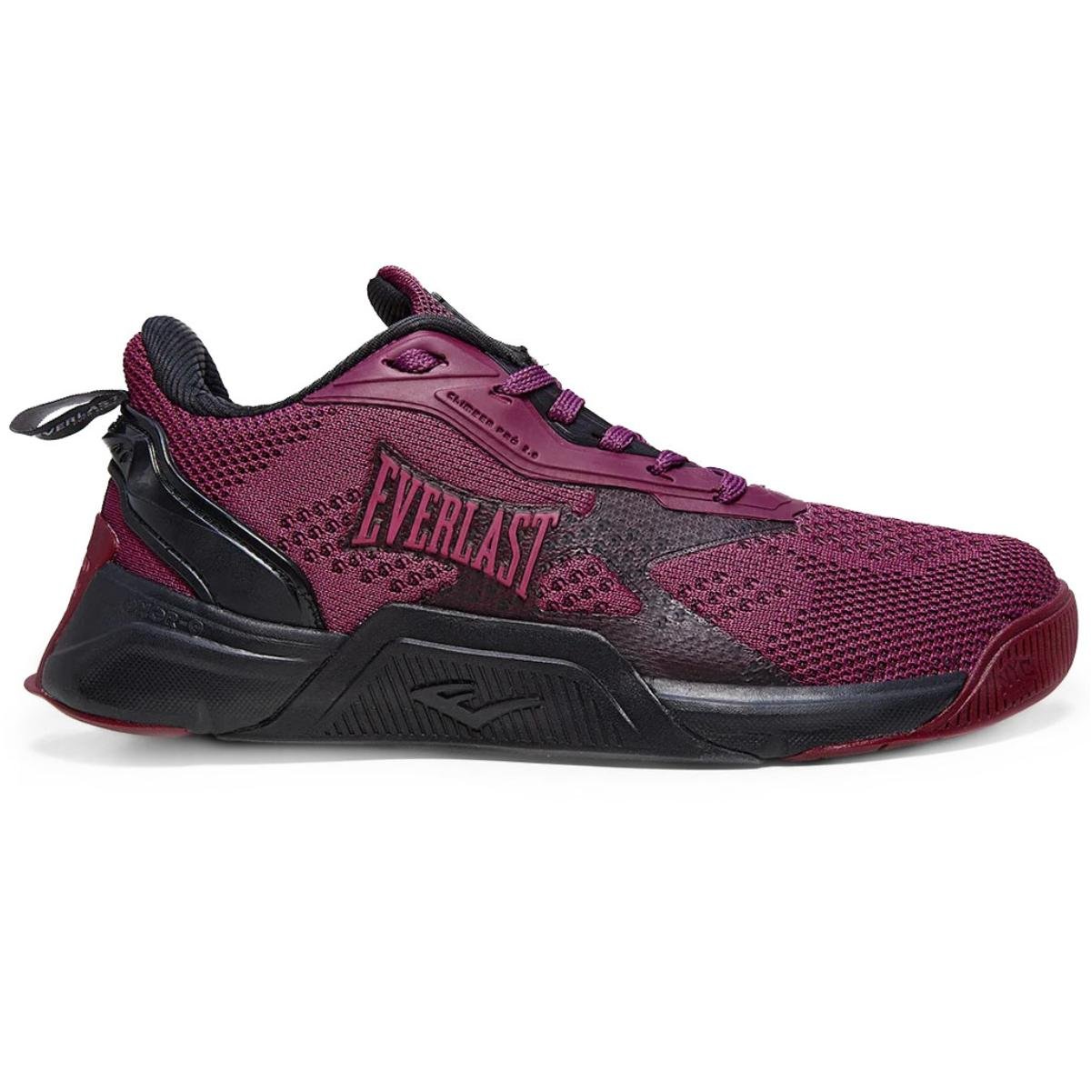 Tênis Everlast Climber Pro 2.0 Feminino - Vinho e Preto Roxo 2