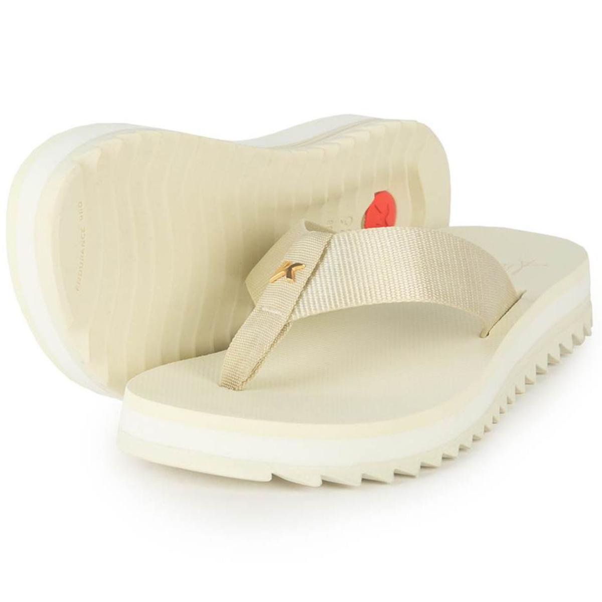 Chinelo Kenner Kyra Anitta Feminino - Off White Branco 1