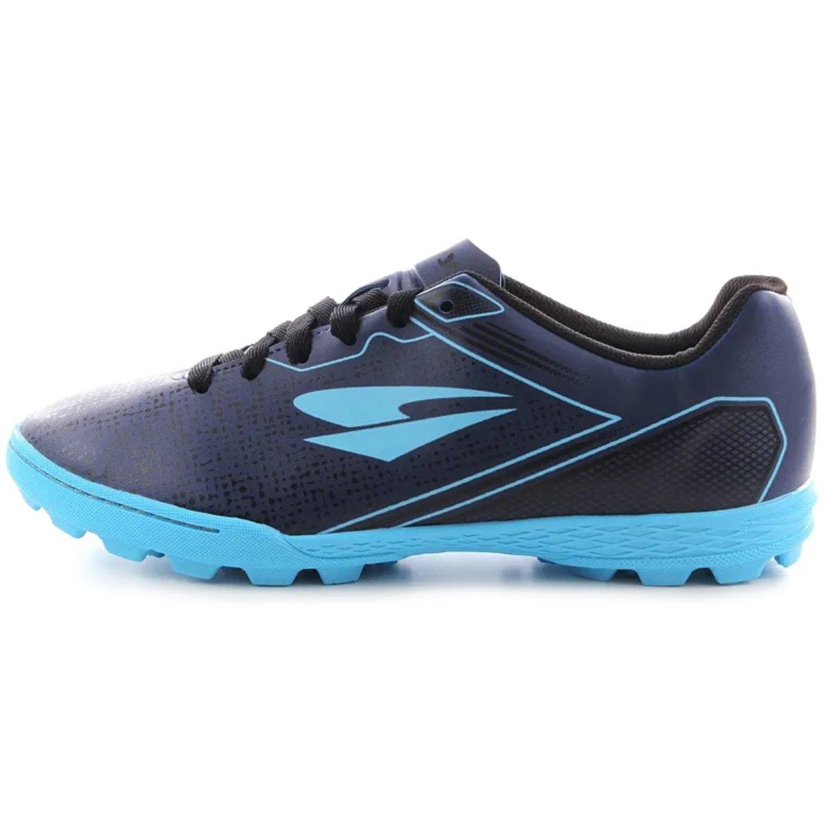 Chuteira Infantil Society Dray Layt Menino - Marinho e Azul Azul 4