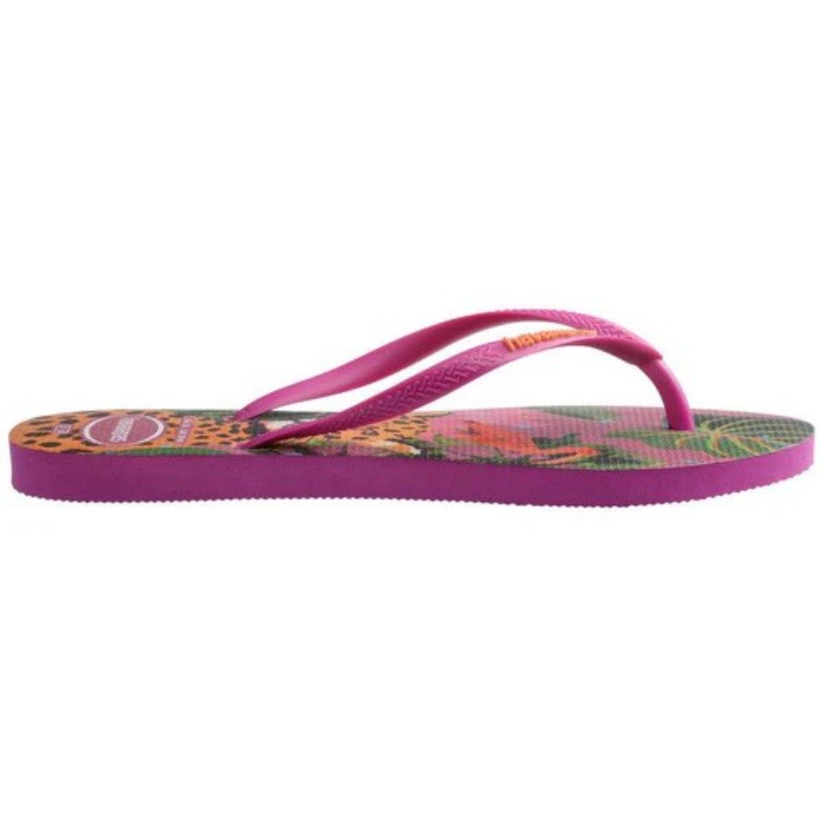 Chinelo Havaianas Slim Summer Bliss Feminino - Rosa Rosa 3