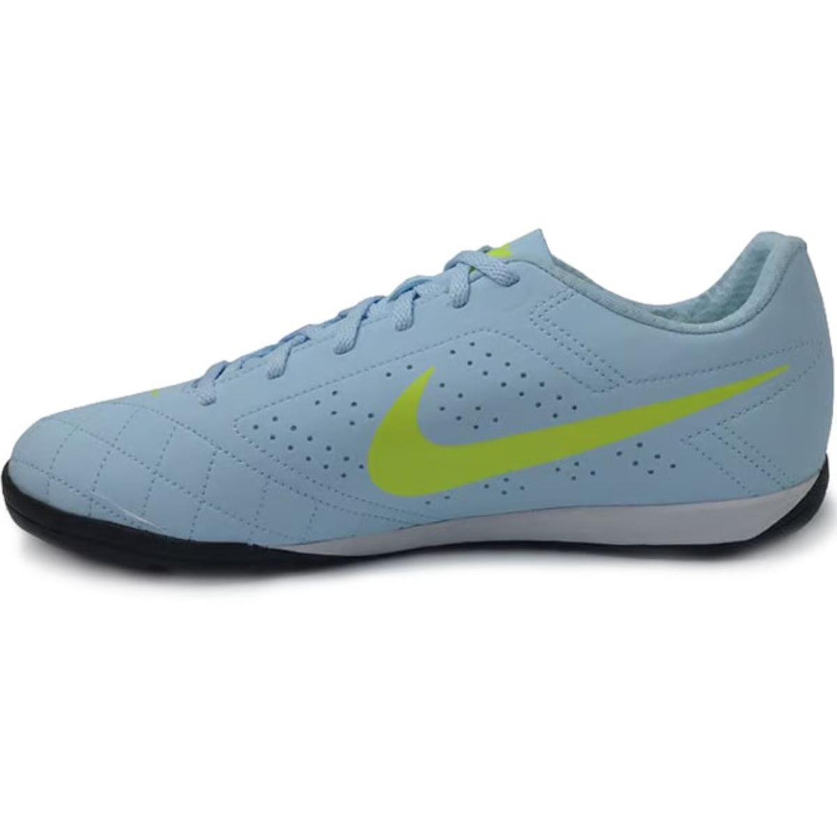 Chuteira Futsal Nike Beco 2 Masculino - Verde Claro Azul 4