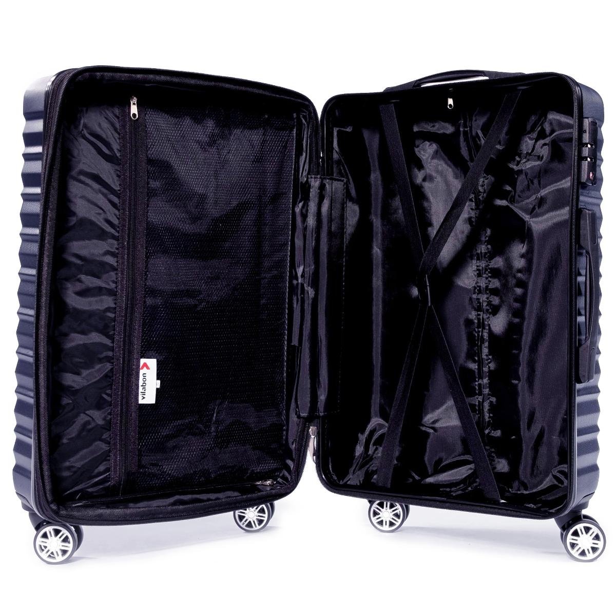 Mala de Viagem Vilabon 22 polegadas - Marinho Azul 3