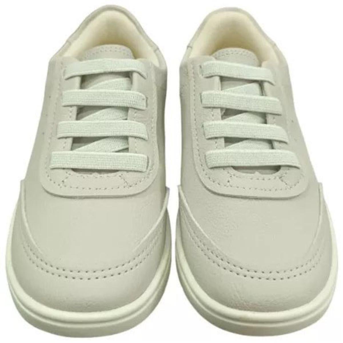 Tênis Infantil Klin Casual Flyer Menino - Off White Branco 2