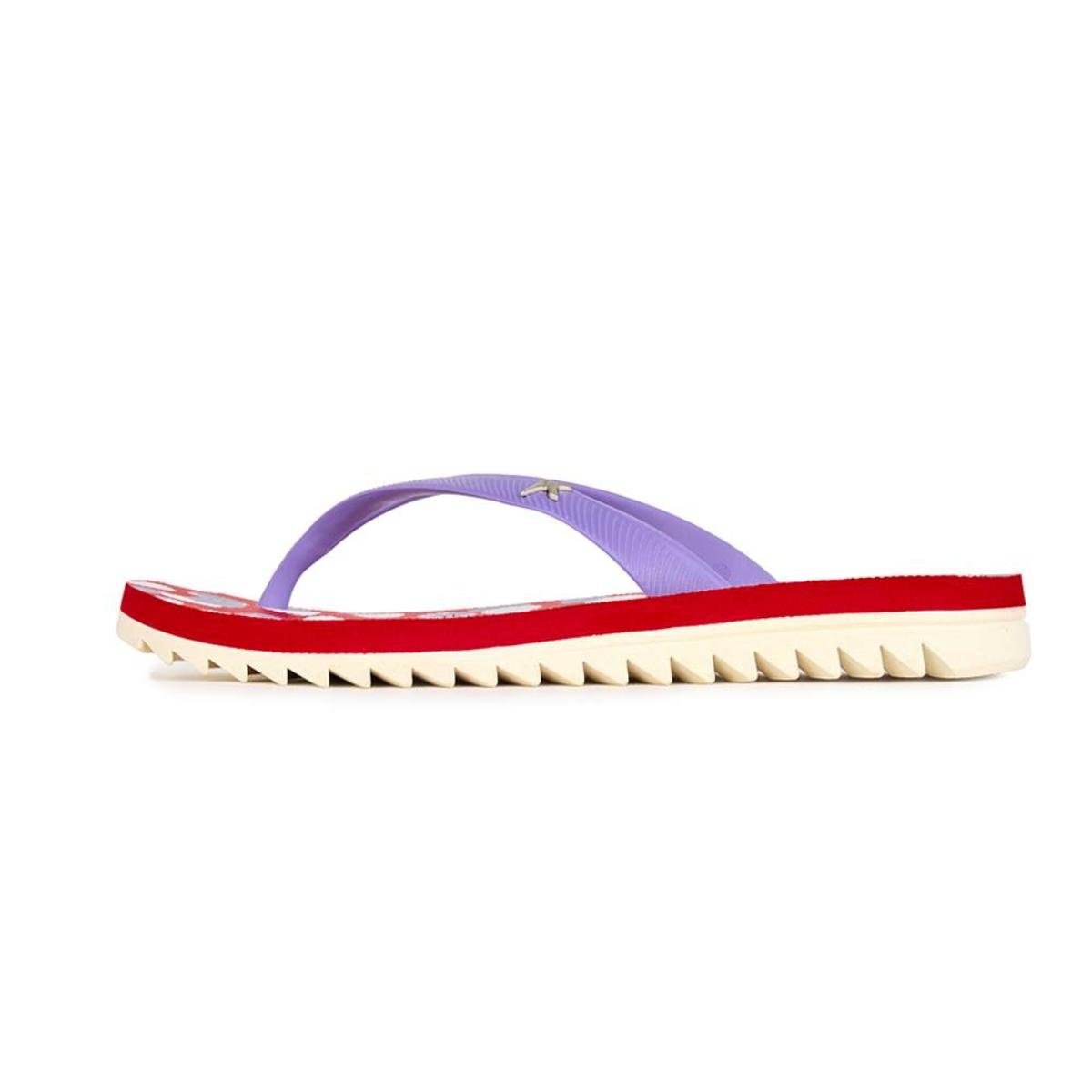 Chinelo Kenner Ibiza Polka Feminino - Vermelho Vermelho 3