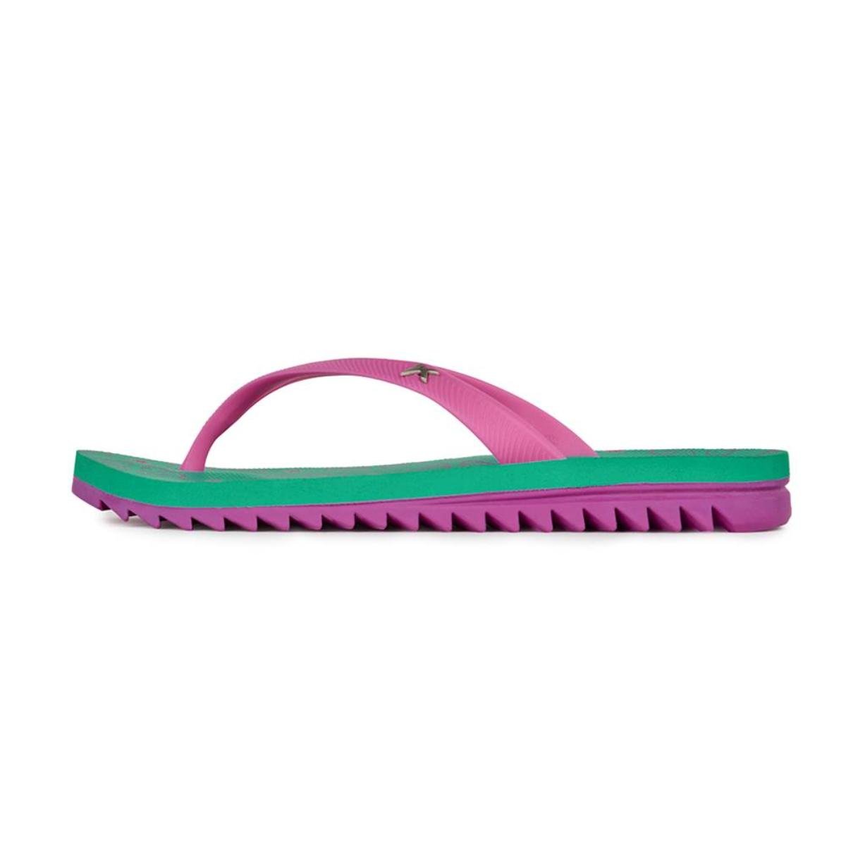 Chinelo Kenner Ibiza Fly Feminino - Verde e Rosa Verde 3