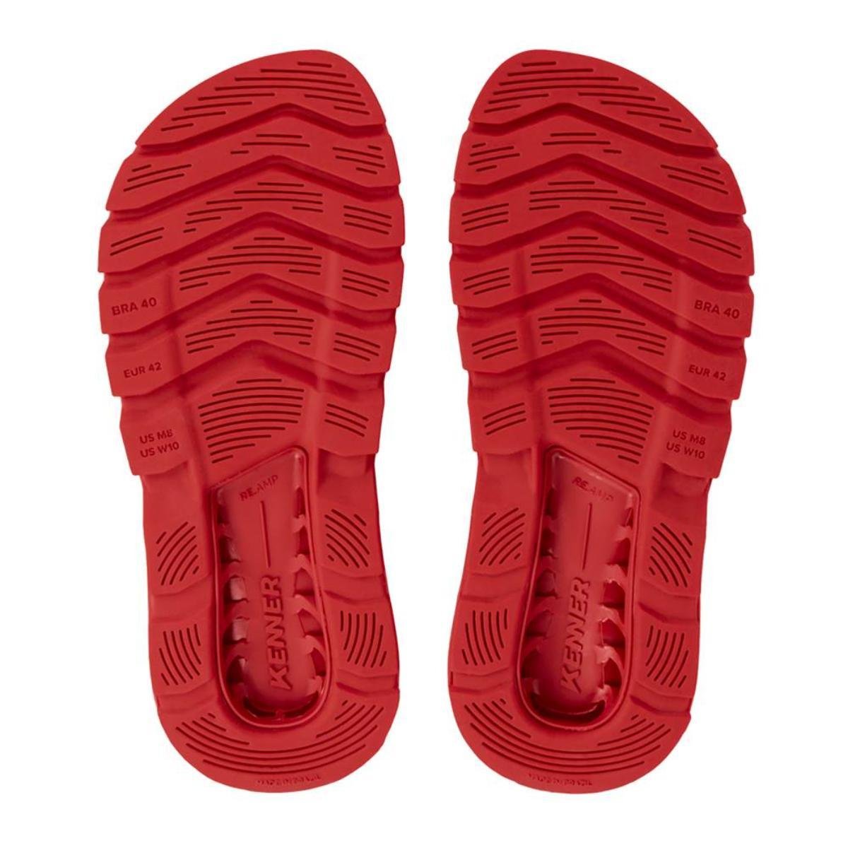 Chinelo Kenner Rakka Elite L7 Masculino - Vermelho Vermelho 5