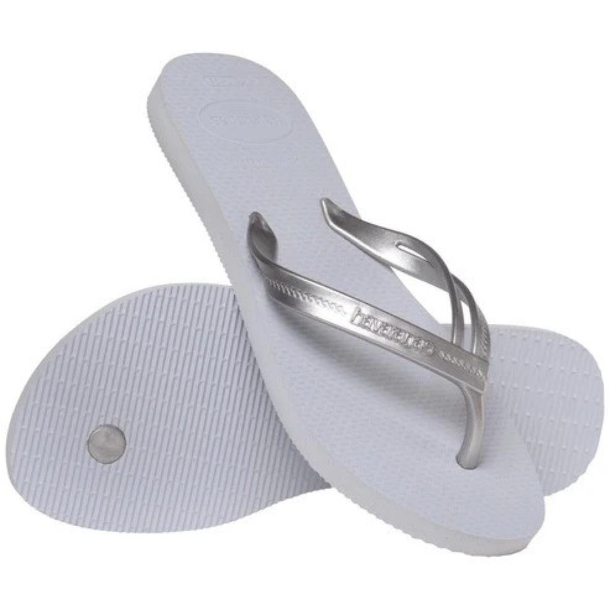 Chinelo Havaianas Elegance Feminino - Cinza Cinza 4