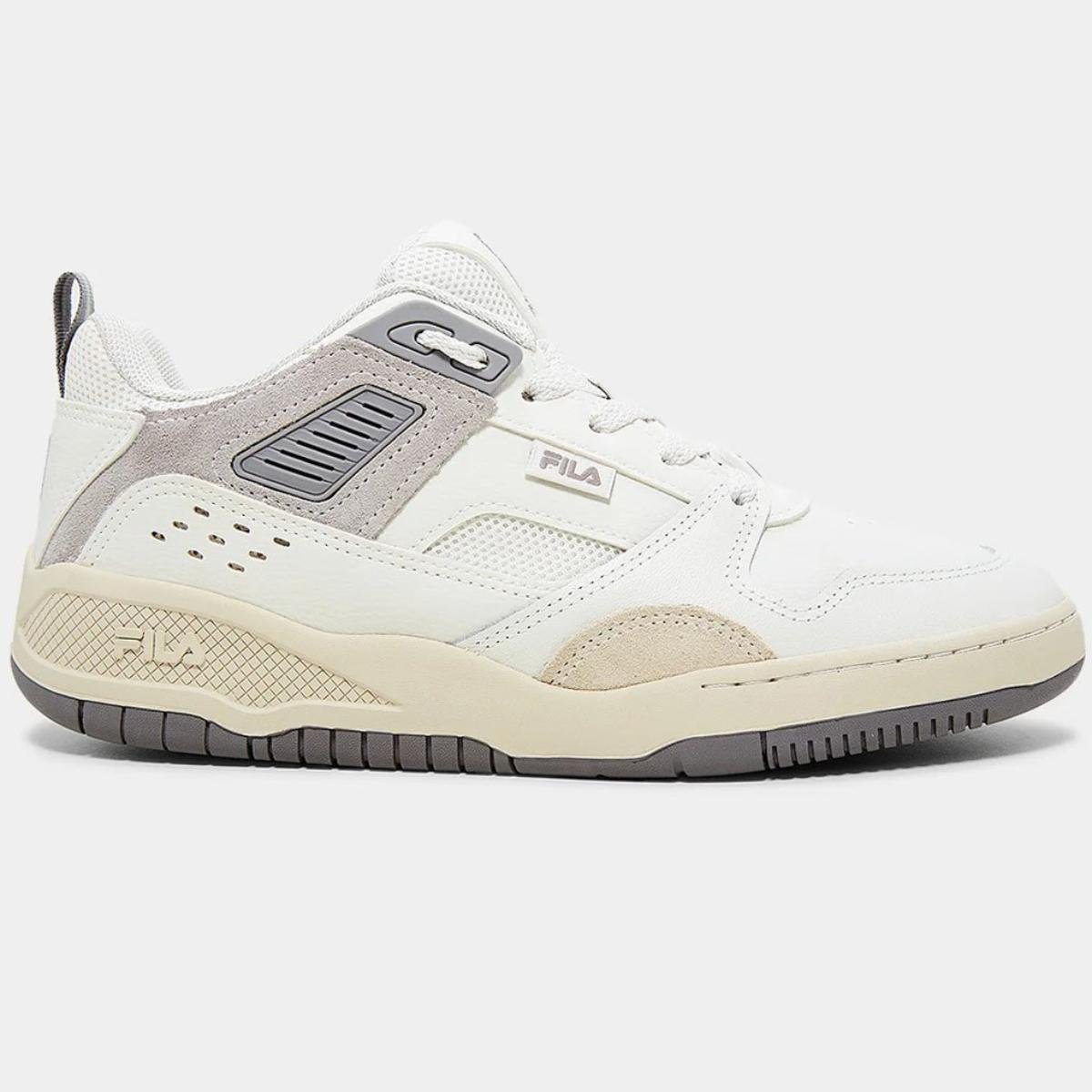 Tênis Fila Corda Br Masculino - Branco e Cinza Branco/Cinza 2