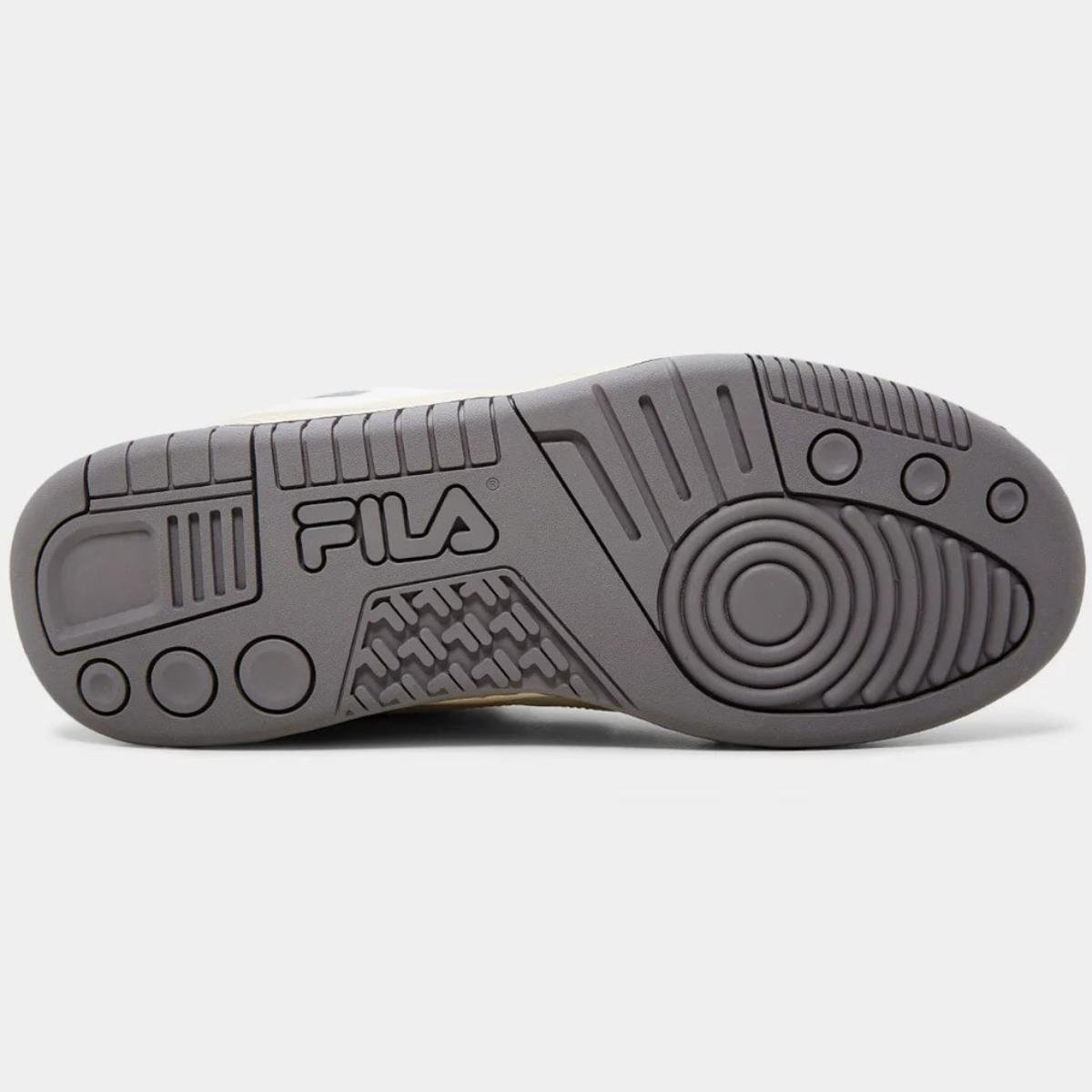 Tênis Fila Corda Br Masculino - Branco e Cinza Branco/Cinza 5