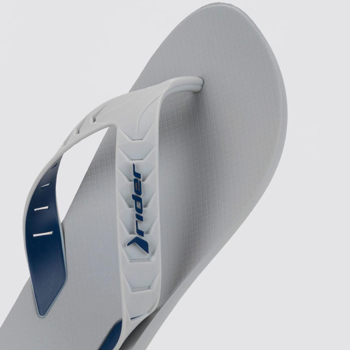 Chinelo Rider Street Duo Dedo Masculino - Cinza e Azul Cinza/Azul 4