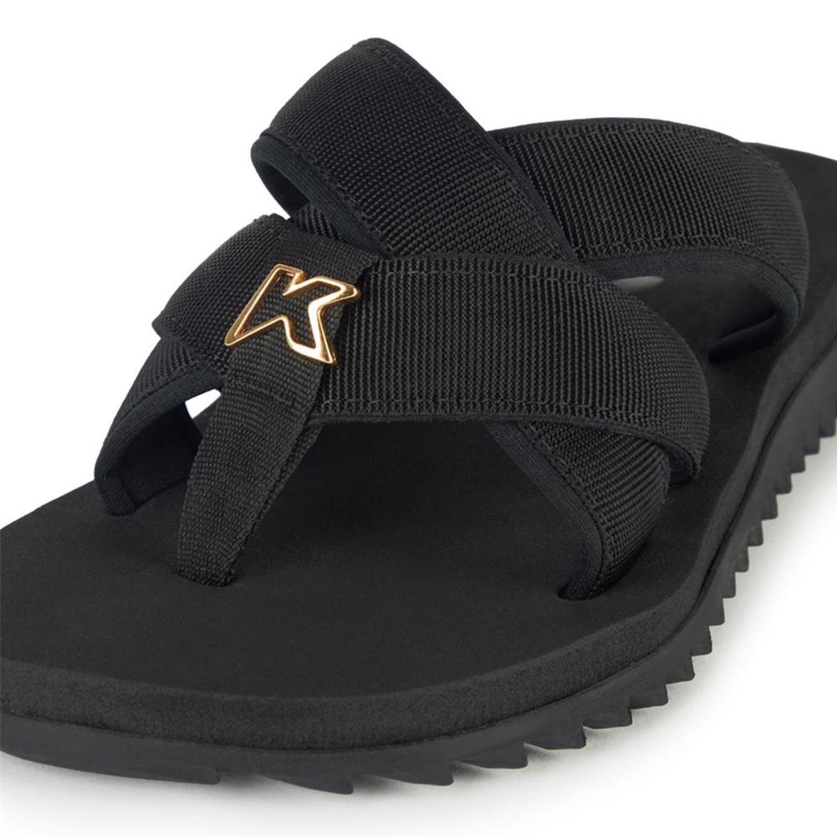 Chinelo Kenner Kivah Spider Masculino - Preto Preto 4