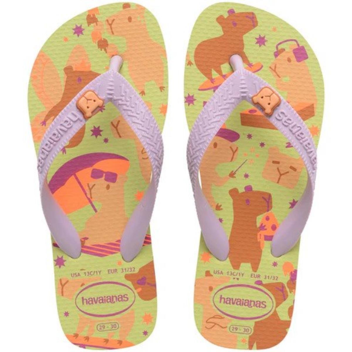 Chinelo Infantil Havaianas Fantasy Kids - Verde