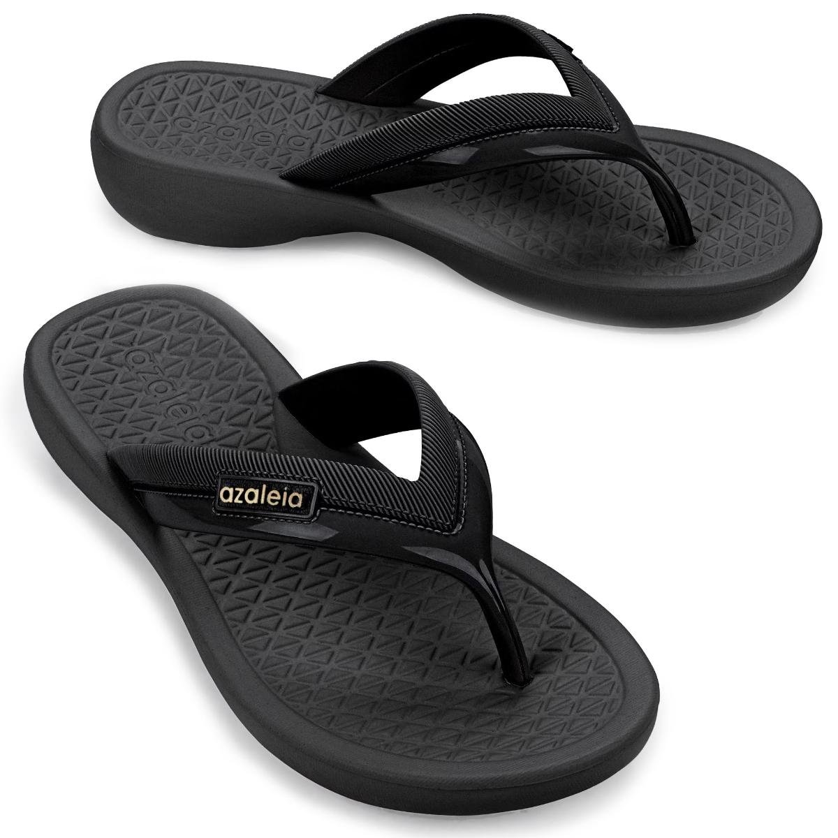 Tamanco Azaleia Mel Feminino - Preto Preto 1