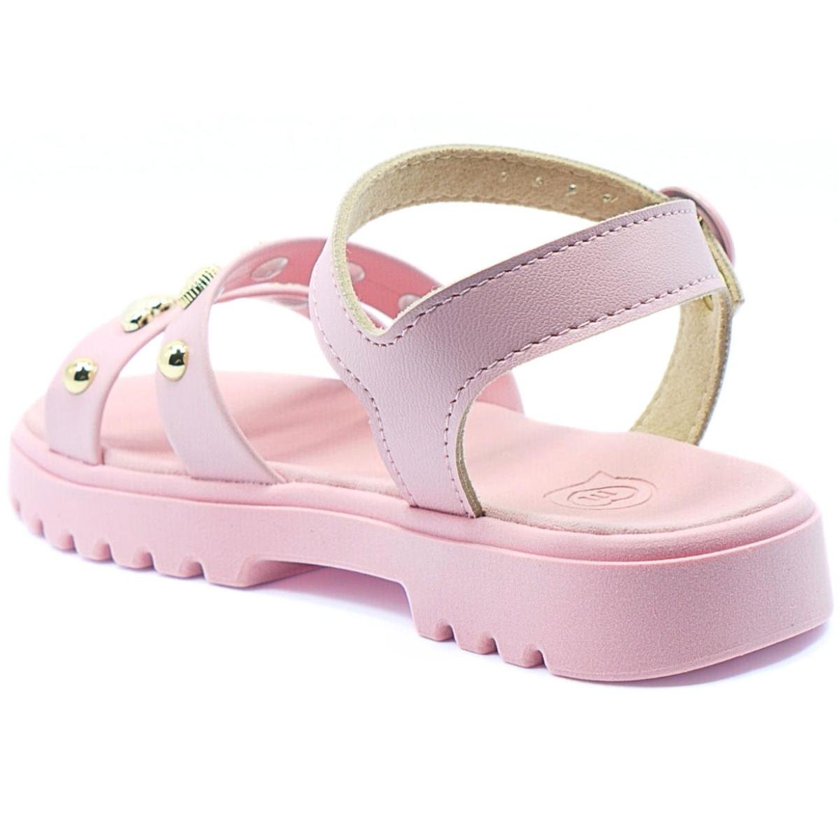 Papete Infantil Molekinha Apliques Menina - Rosa Rosa 4