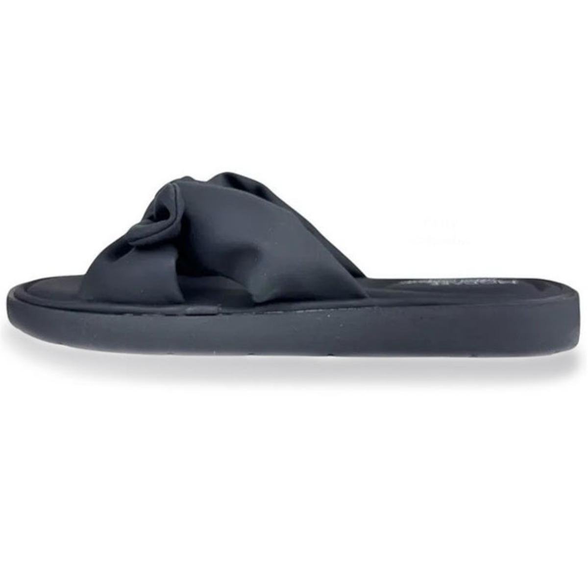Chinelo Modare Ultraconforto Ortopédico Laço Feminino - Preto Preto 4