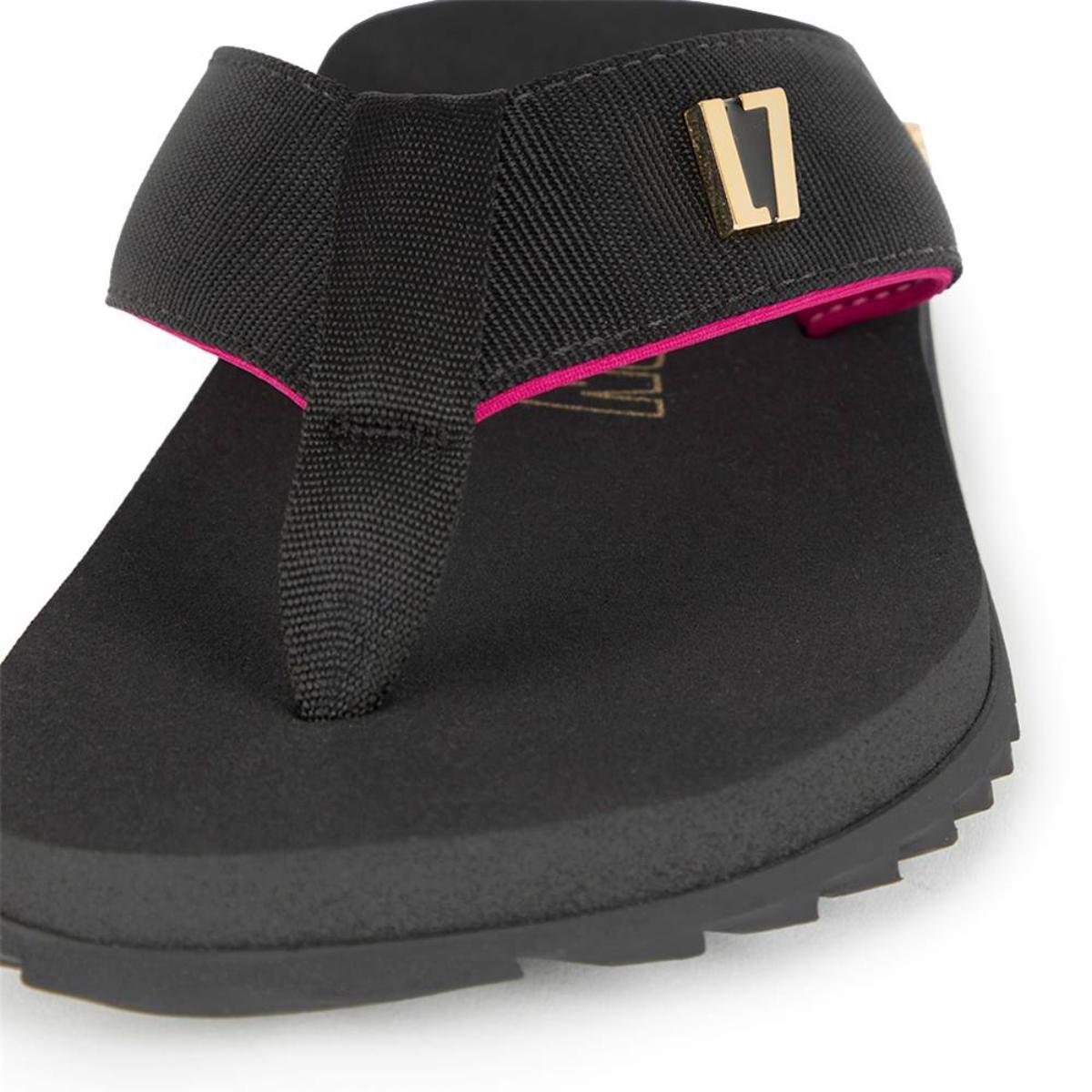 Sandália Kenner Kivah L7 Masculina - Preto e Rosa Preto/Rosa 4