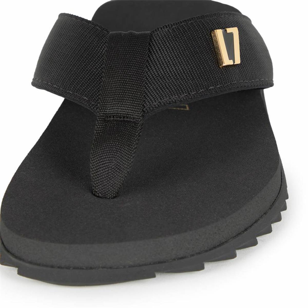 Sandália Kenner Kivah L7 Masculina - Preto Preto 4