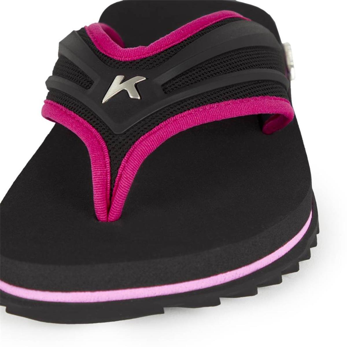 Chinelo Kenner Kivah L7 Masculino - Preto e Rosa Preto/Rosa 4