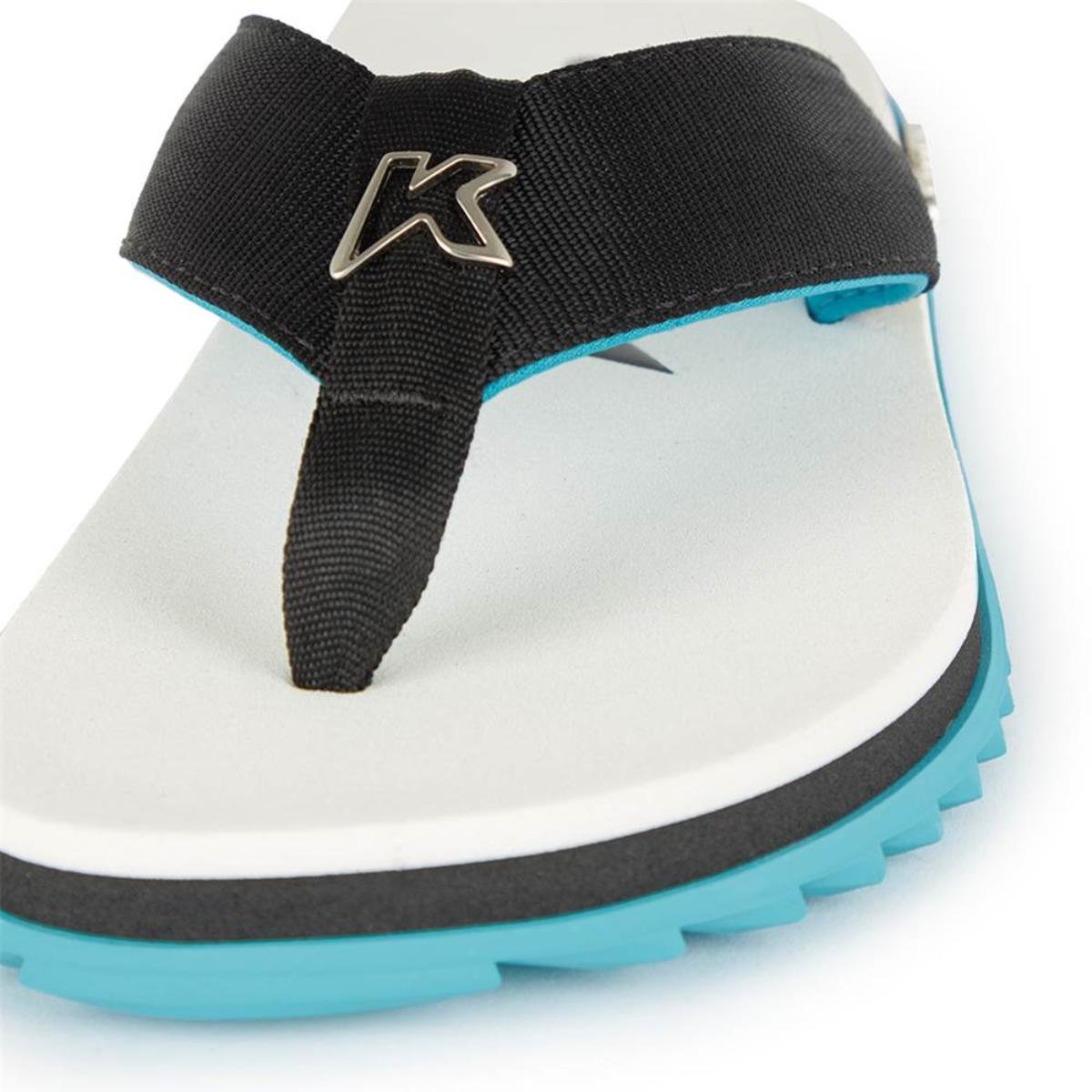 Chinelo Kenner Kivah Line Masculino - Branco e Azul Branco/Azul 4