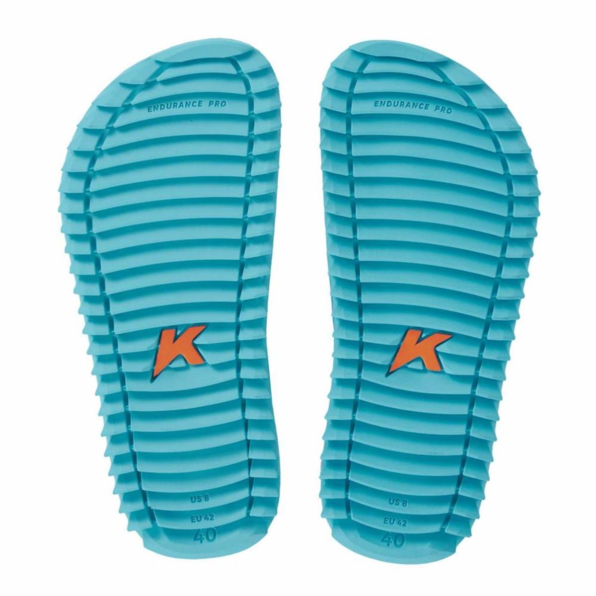 Chinelo Kenner Kivah Line Masculino - Branco e Azul Branco/Azul 5