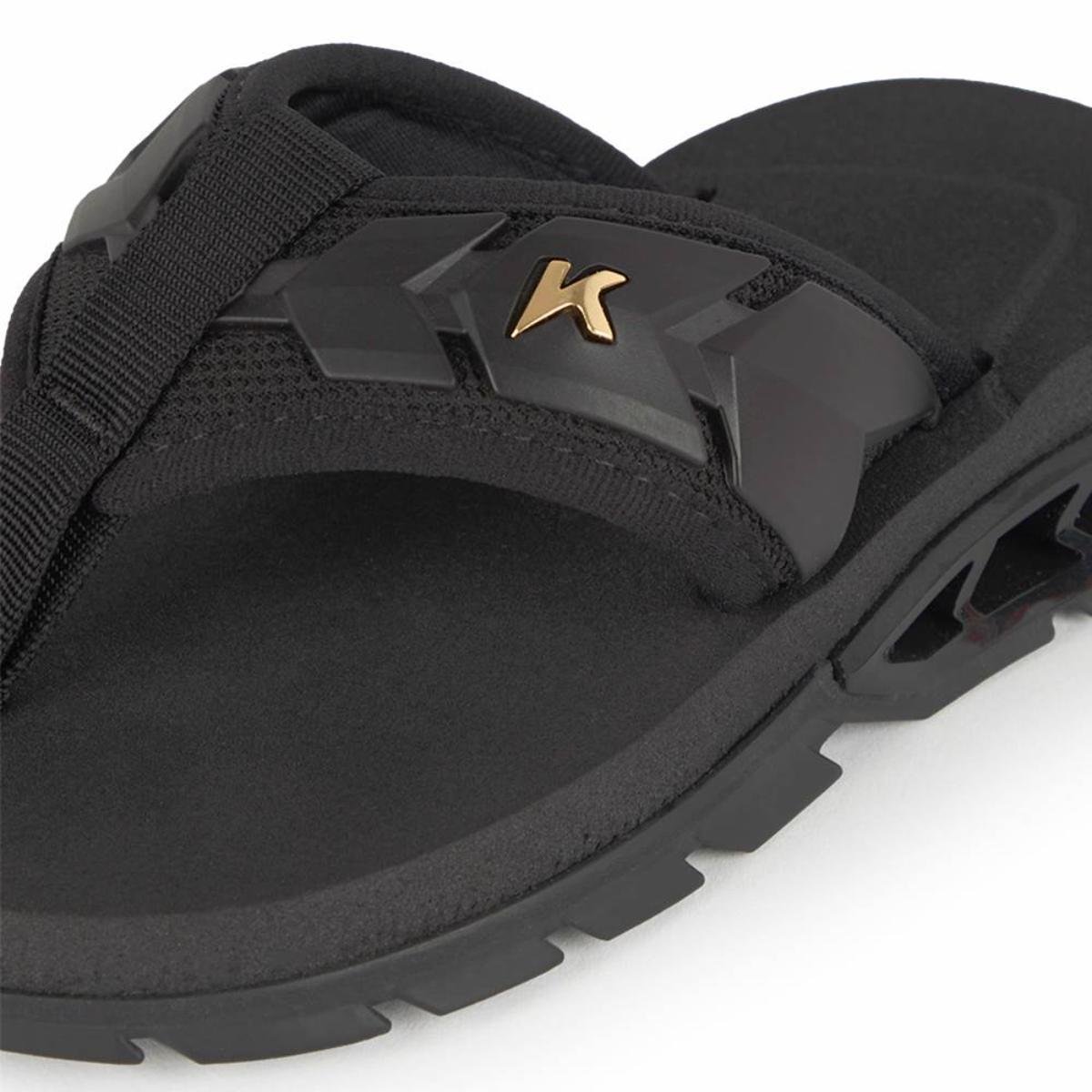 Chinelo Infantil Kenner Rakka Ultra Force Kids - Preto Preto 4