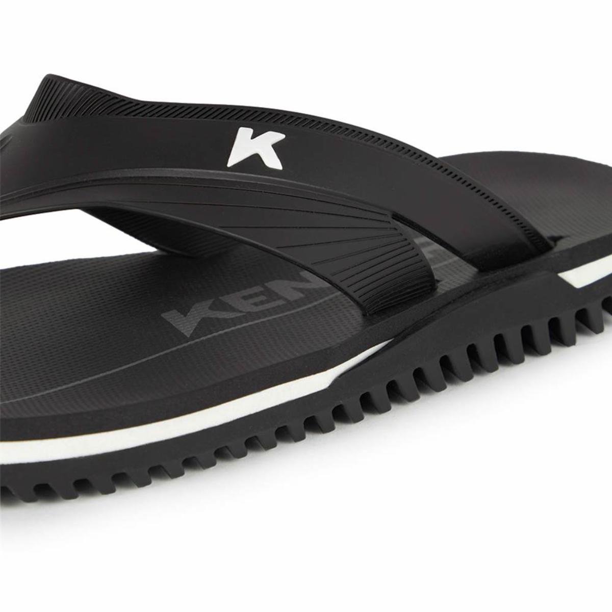 Chinelo Kenner Nk6 Flux Masculino - Preto e Branco Preto/Branco 4