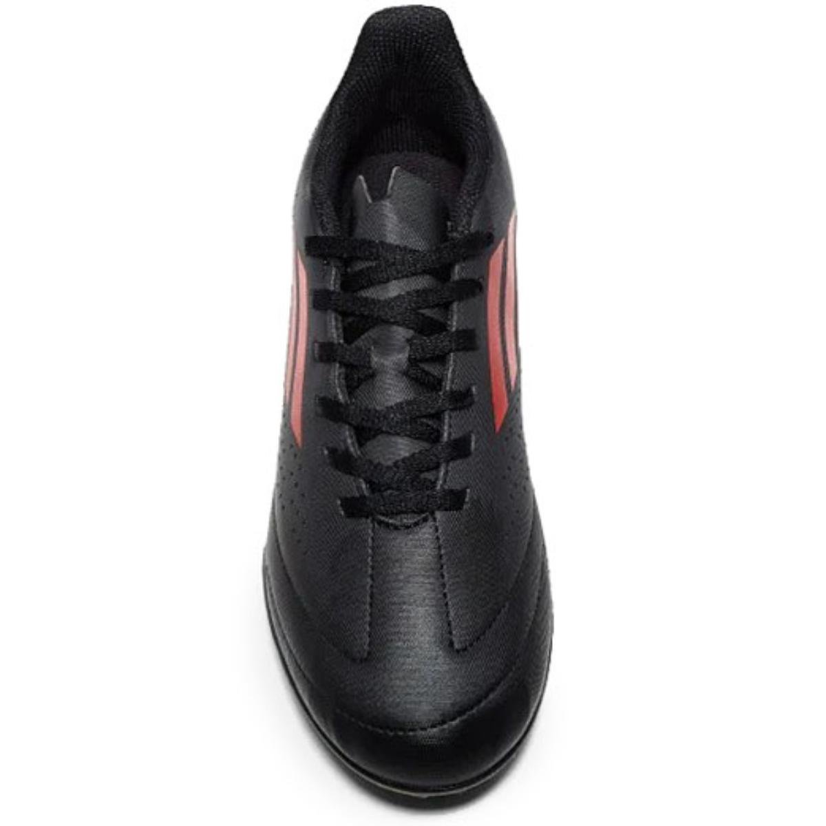 Chuteira Society Adidas Deportivo III Unissex - Preto e Vermelho Preto/Vermelho 3