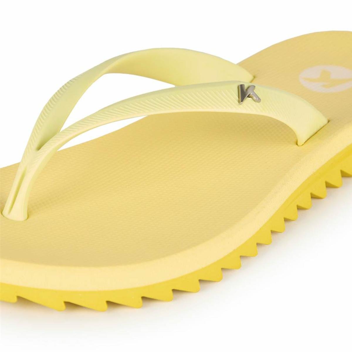 Chinelo Kenner Ibiza Pro Lisa Feminino - Amarelo Amarelo 4