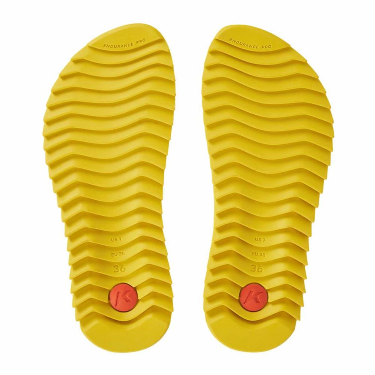 Chinelo Kenner Ibiza Pro Lisa Feminino - Amarelo Amarelo 5