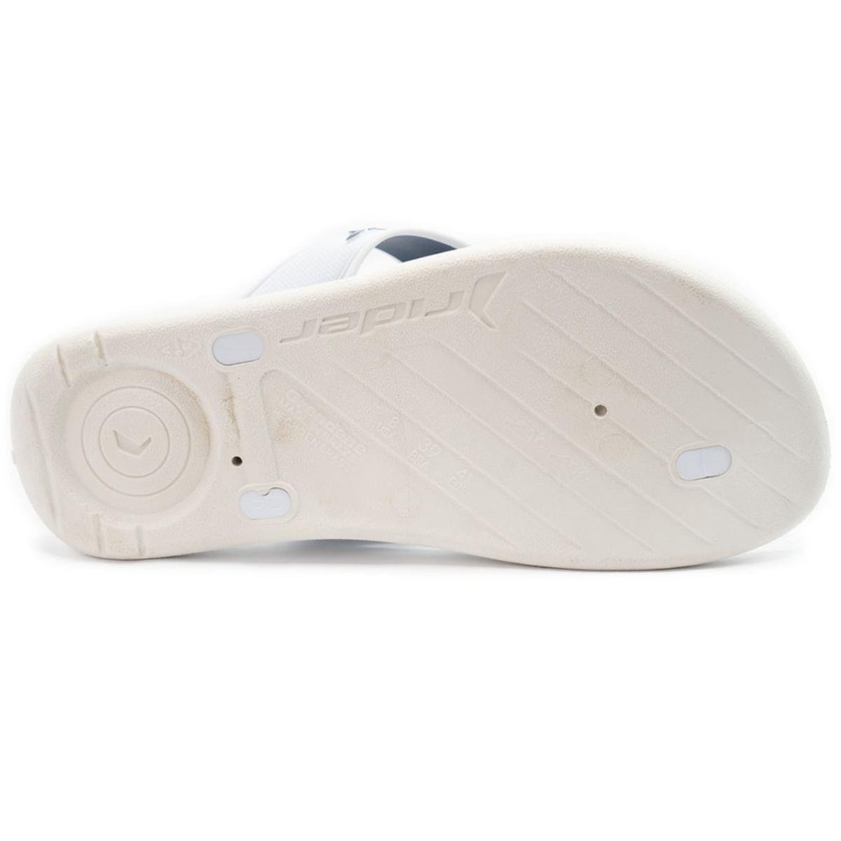 Chinelo Rider Start III Masculino - Branco e Marinho Branco/Azul 5