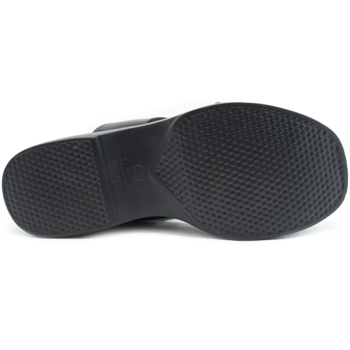 Sandália Moleca Plataforma Detalhe Feminina - Preto Preto 5