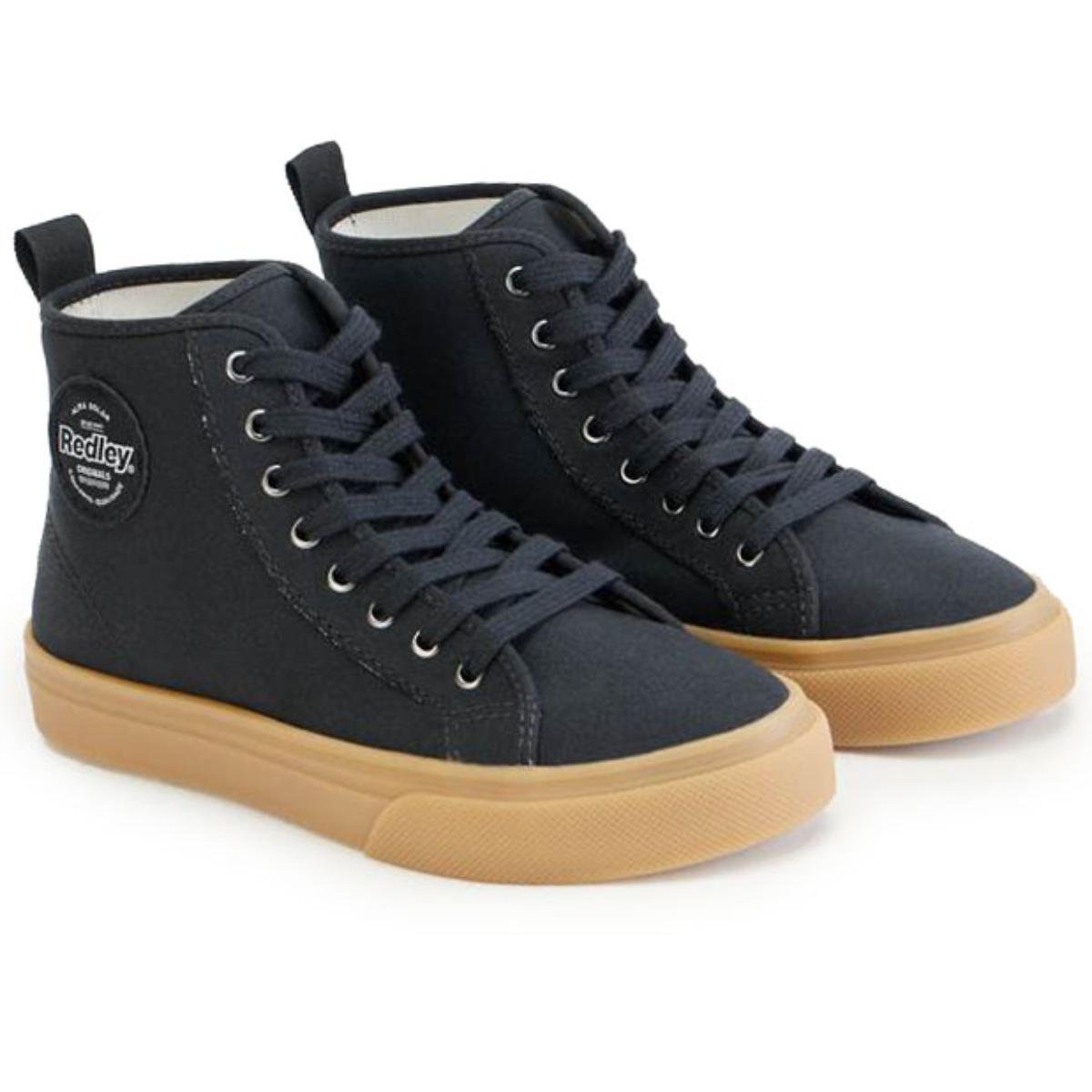 Tênis Redley High IR21 Cano Alto - Preto Preto 1