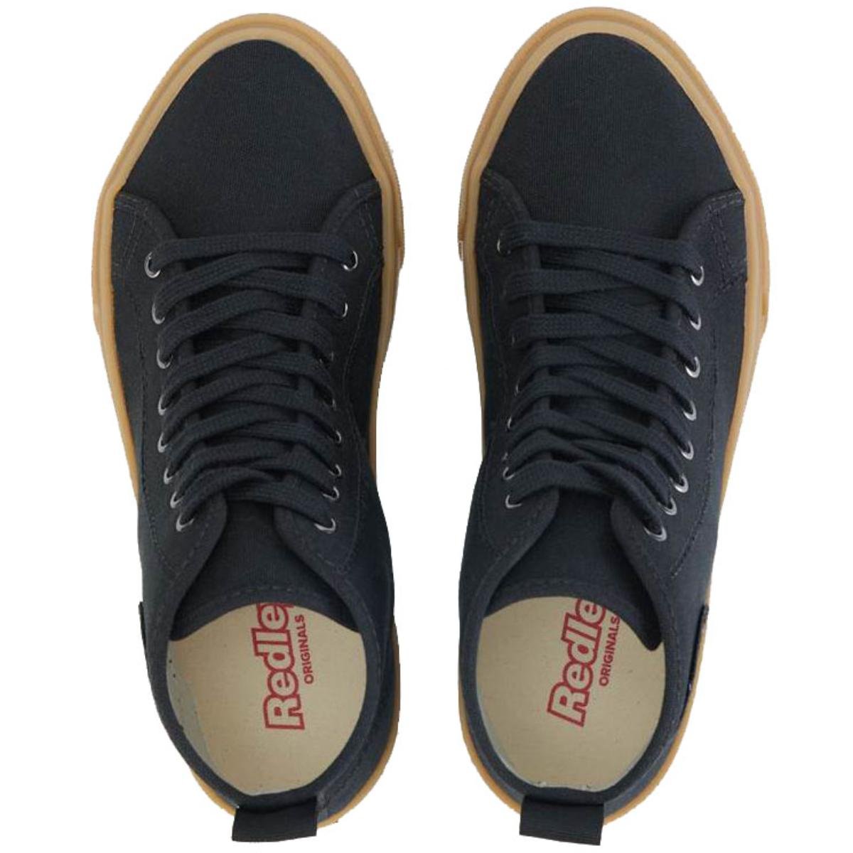 Tênis Redley High IR21 Cano Alto - Preto Preto 3