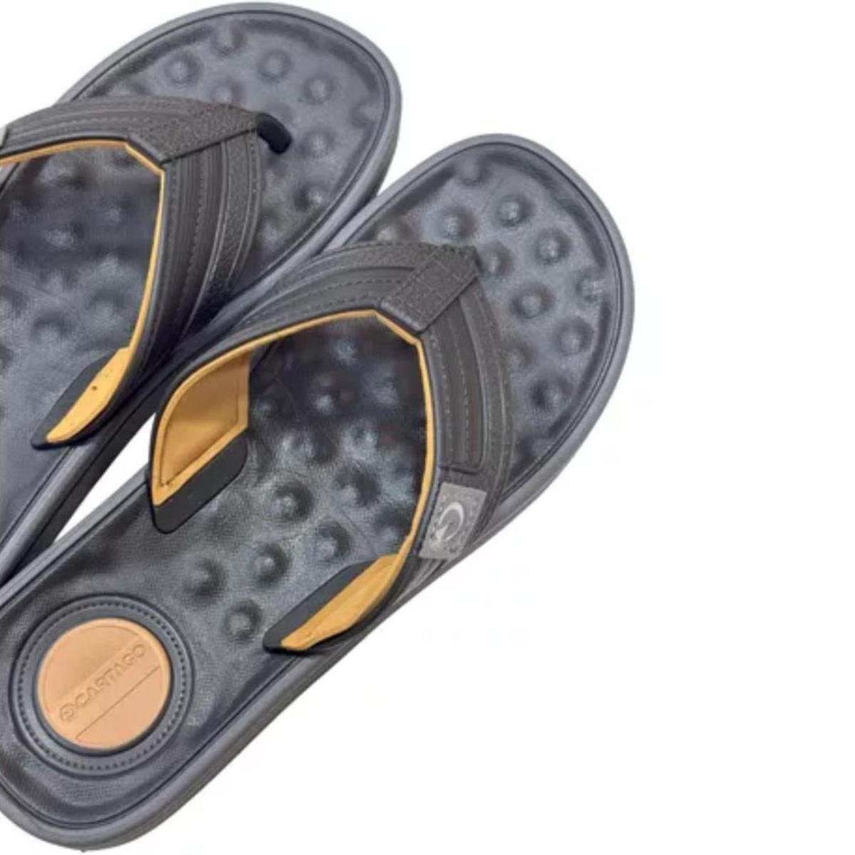 Chinelo Cartago Alabama Masculino - Preto e Marrom Preto/Marrom 4