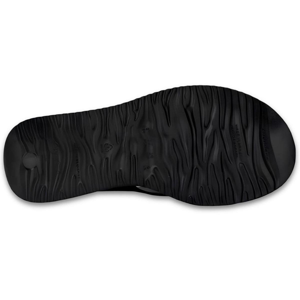 Tamanco Anabela Baixo Azaleia Feminino - Preto e Bege Preto/Bege 5